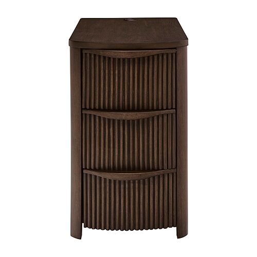 Signature Design by Ashley Cameo Chairside End Table, One Size, Brown