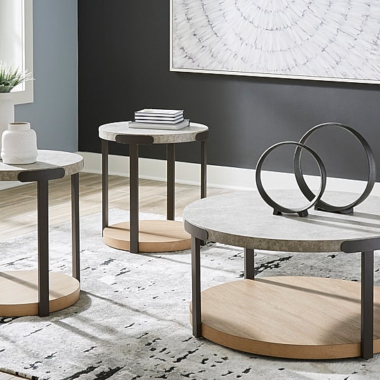 Signature Design by Ashley Davidson Table Set of 3