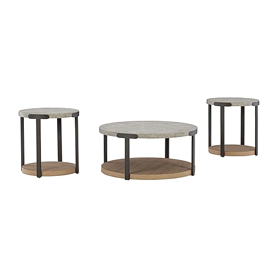Signature Design by Ashley Davidson Table Set of 3