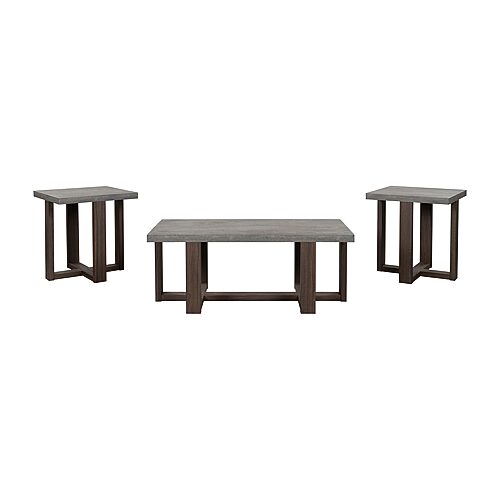 Signature Design by Ashley Dylan Table Set of 3, One Size, Gray