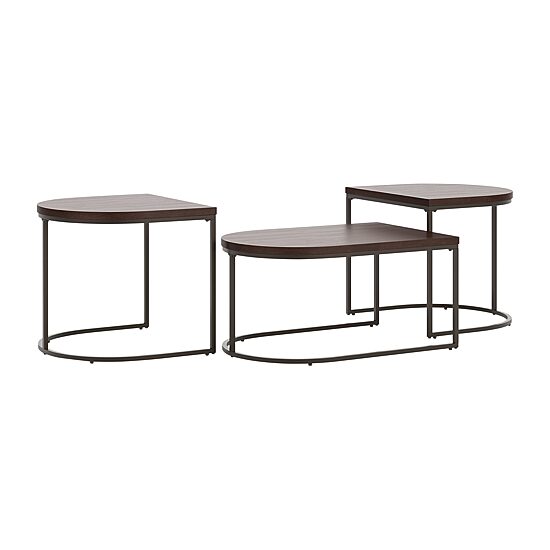 Signature Design by Ashley Vass Table Set of 3