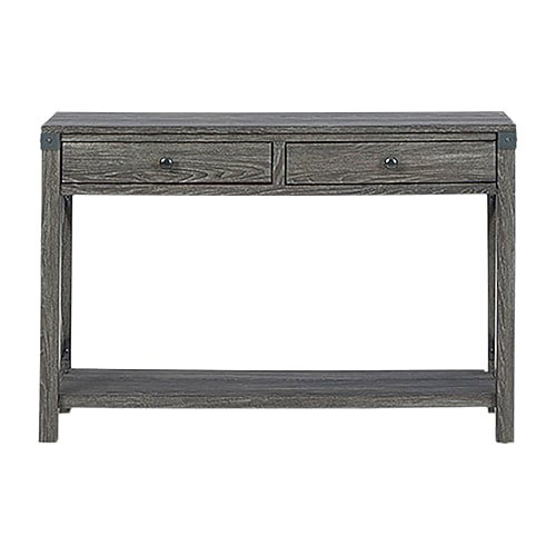 Signature Design by Ashley Freeport Sofa/Console Table, One Size, Brown