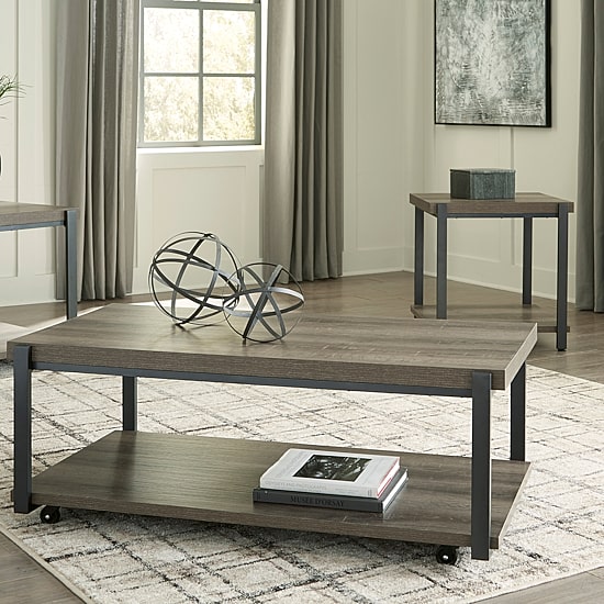 Signature Design by Ashley Wilmette Table Set of 3