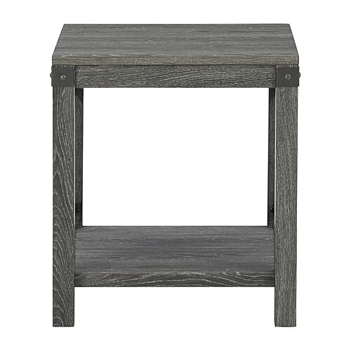 Signature Design by Ashley Freeport End Table, One Size, Gray