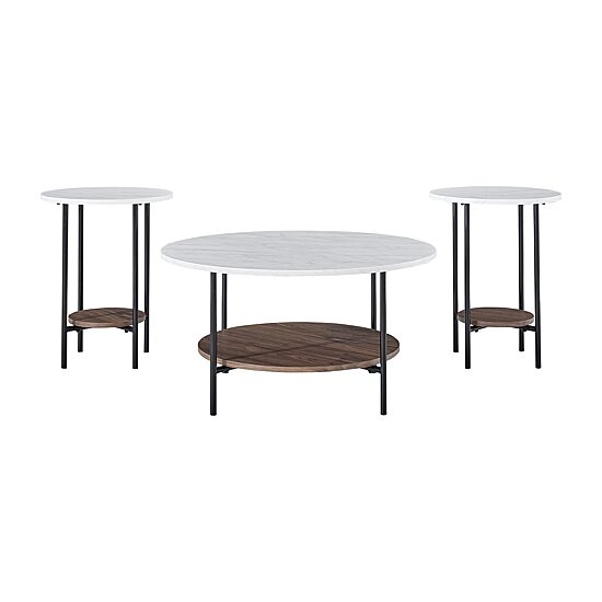 Signature Design by Ashley Wrendotte Table Set of 3