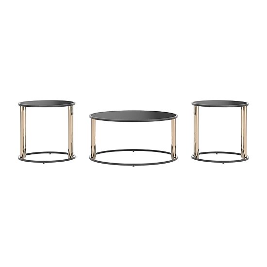 Signature Design by Ashley Hannibal Table Set of 3