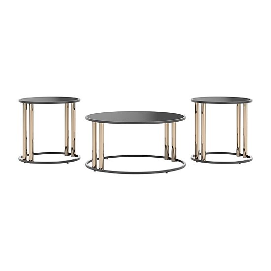 Signature Design by Ashley Hannibal Table Set of 3