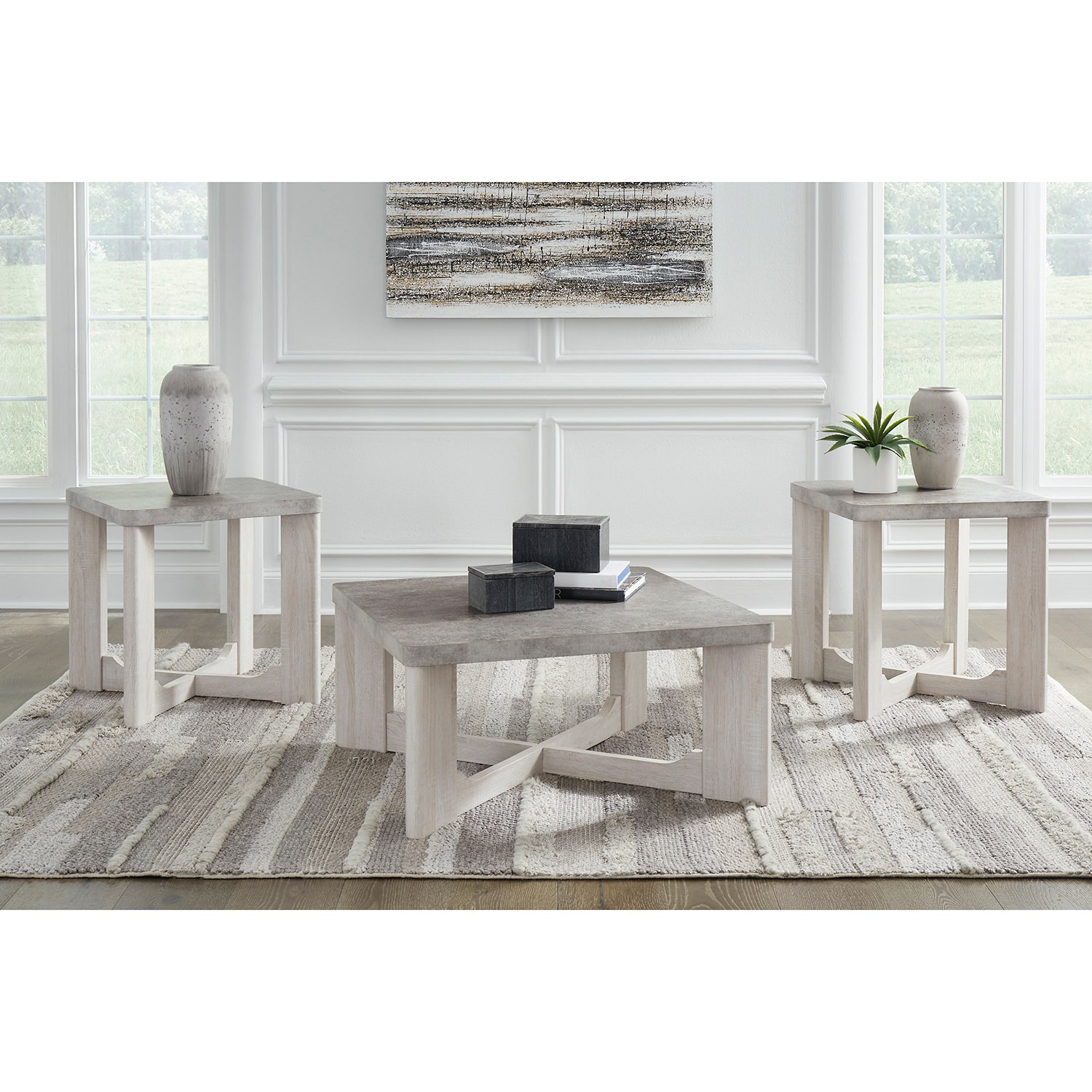 Signature Design by Ashley Gardiner Table Set of 3