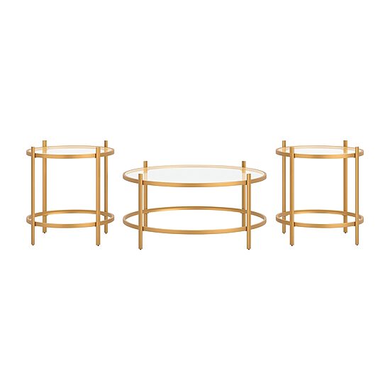Signature Design by Ashley Pecos Table Set of 3
