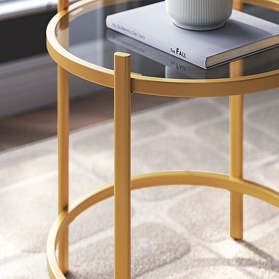 Signature Design by Ashley Pecos Table Set of 3