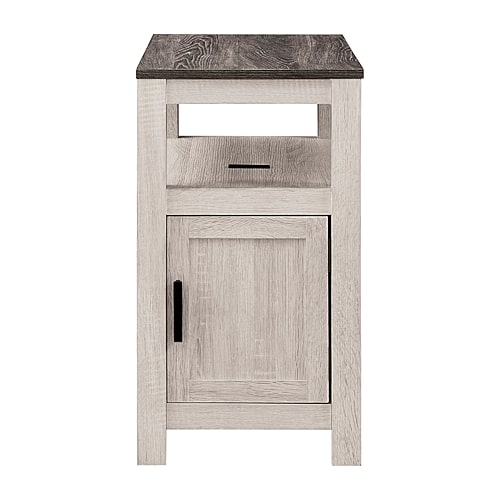 Signature Design by Ashley Ferguson Chairside End Table, One Size, White