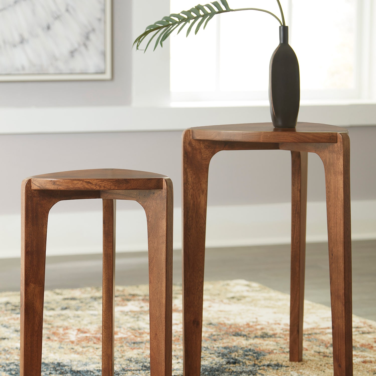 Signature Design by Ashley Brunswick Accent Table Set of 2