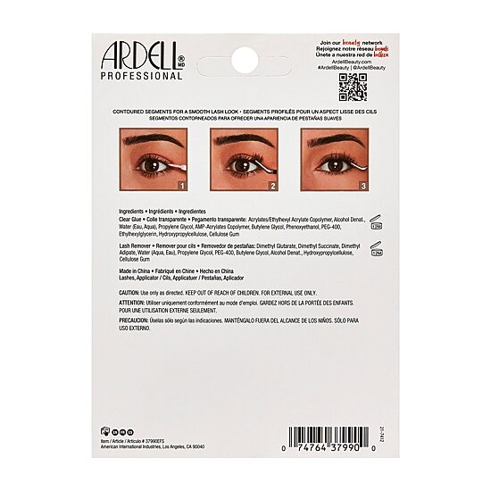Ardell Pre-Mapped Extensions, Cat Eye, 4-Pairs