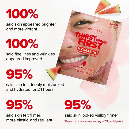 I Dew Care Thirst Hydrating Hydrogel Mask