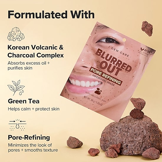 I Dew Care Blurred Out Pore Refine Hydrogel Mask