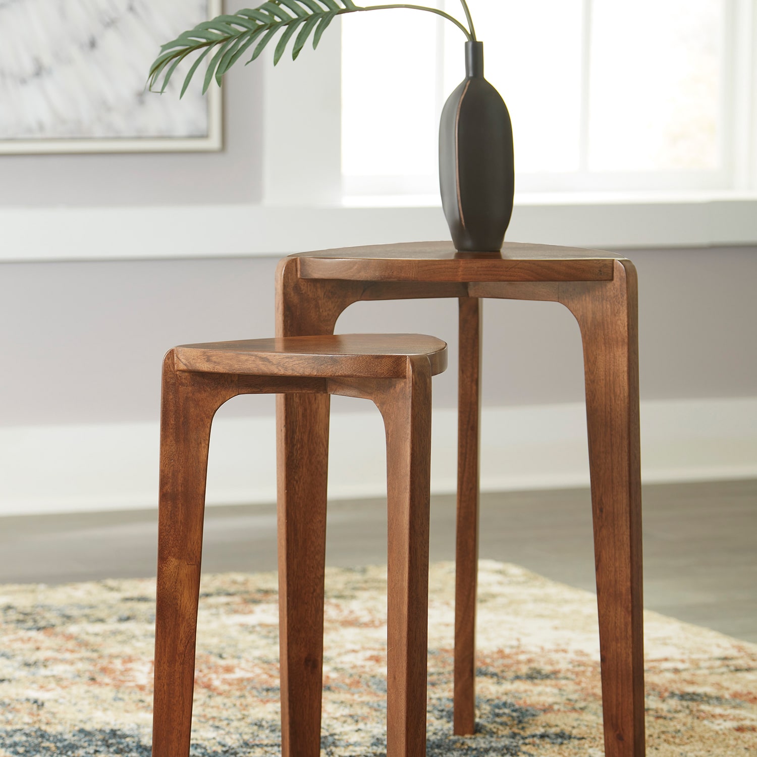 Signature Design by Ashley Brunswick Accent Table Set of 2