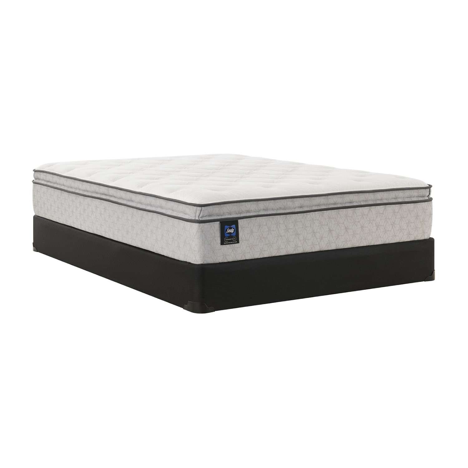Sealy Masterbrand Essentials Myrtle 13" Plush Pillow Top - Mattress + Box Spring