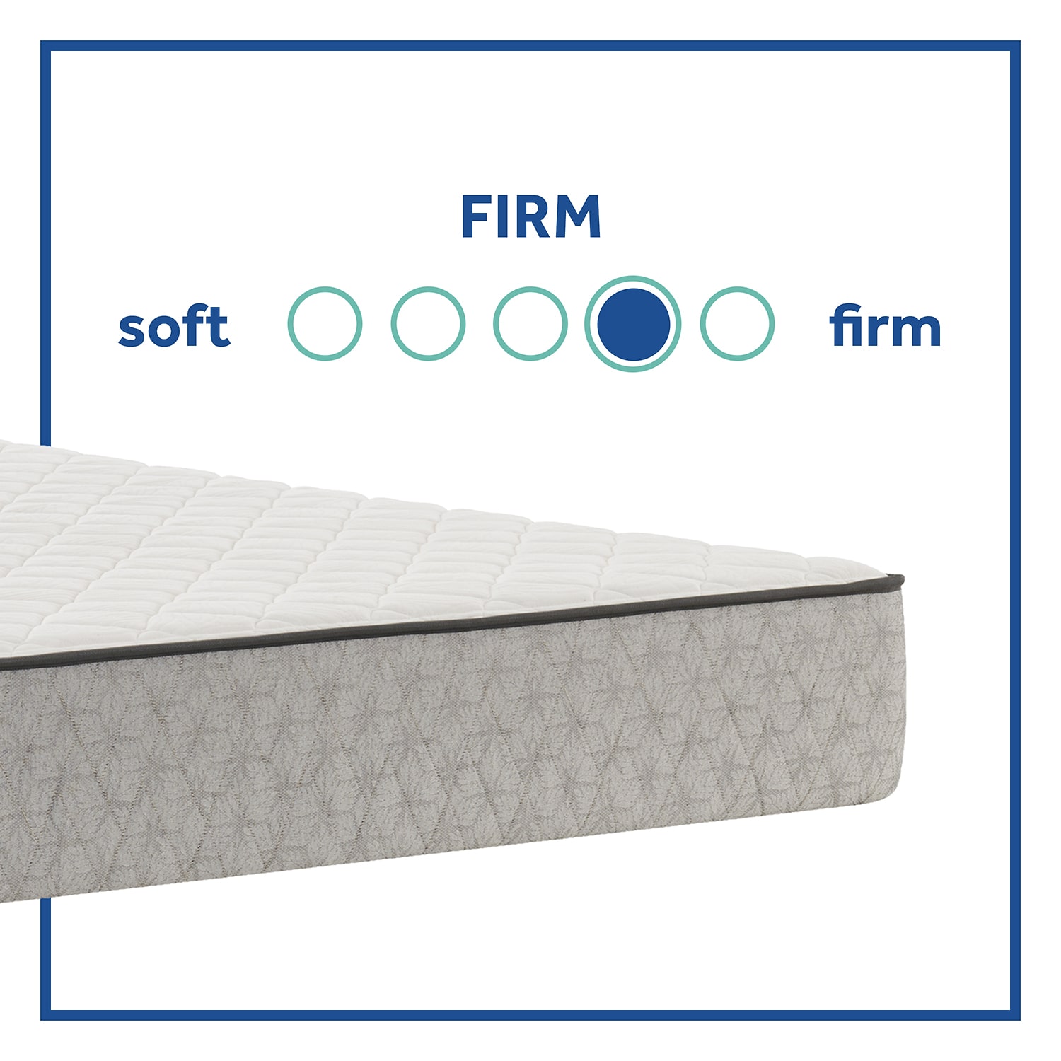 Sealy Masterbrand Essentials MacDonnell 8.5" Firm Tight Top - Mattress + Box Spring