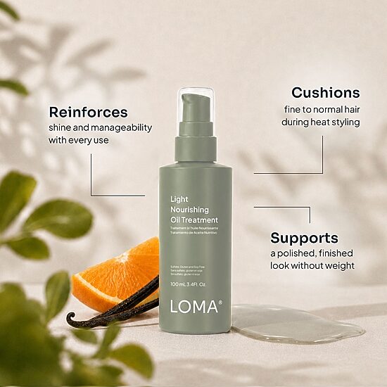 LOMA® Light Nourishing Hair Oil 3.4 oz.