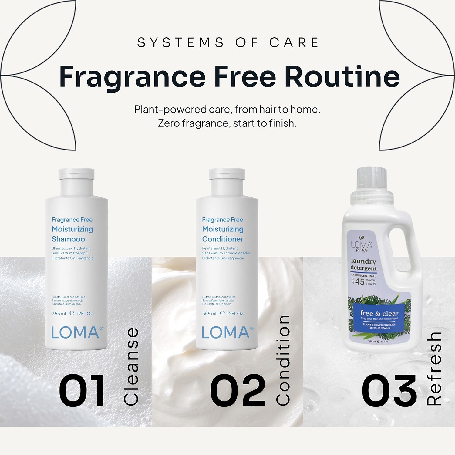 LOMA® Fragrance Free Moisturizing Conditioner 33 oz.