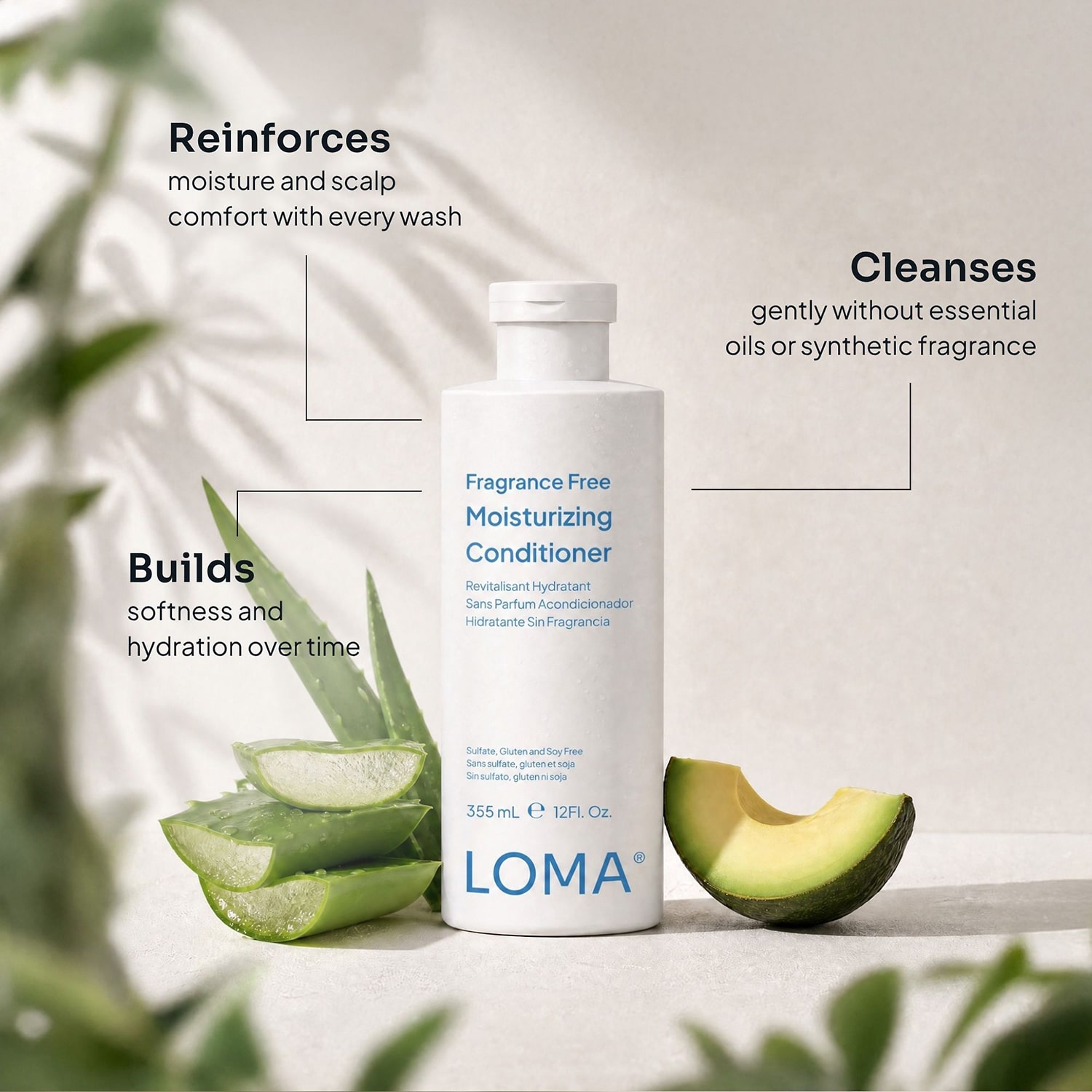 LOMA® Fragrance Free Moisturizing Conditioner 33 oz.