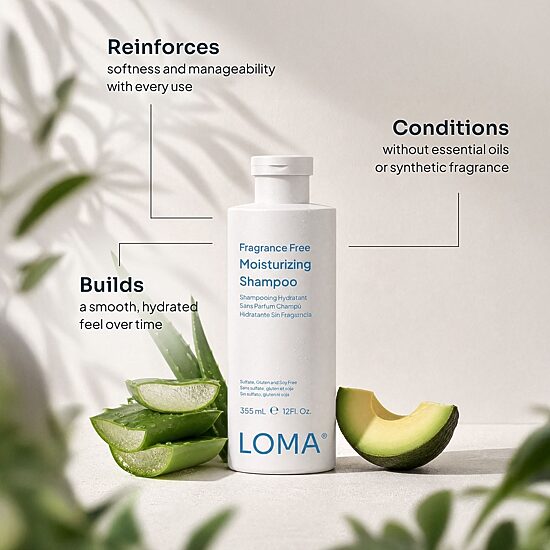 LOMA® Fragrance Free Moisturizing Shampoo 33 oz.