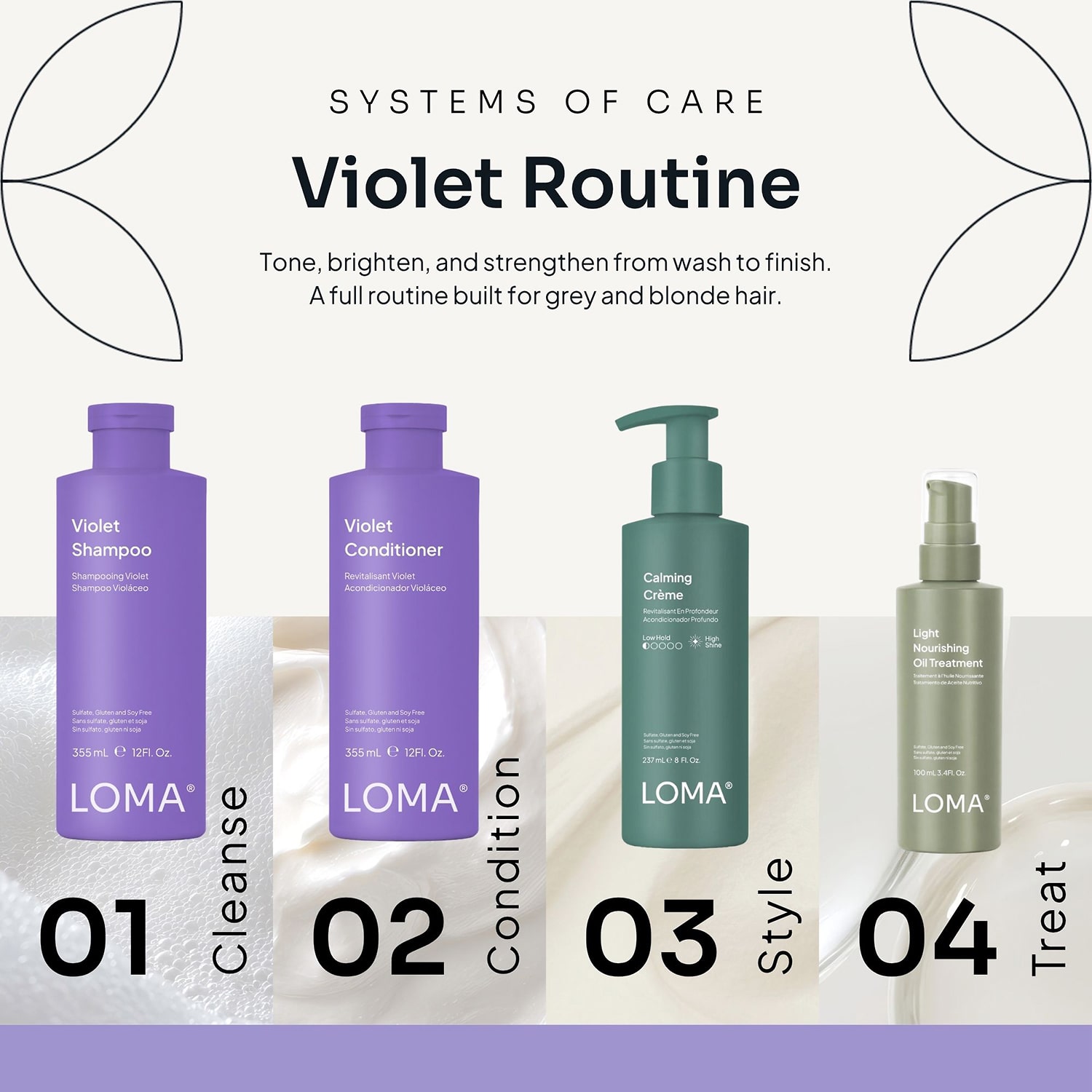 LOMA® Violet Shampoo 33 oz.