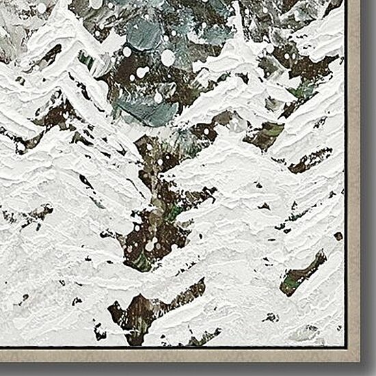 Streamline Art Evergreen Silence Embellished Canvas Art