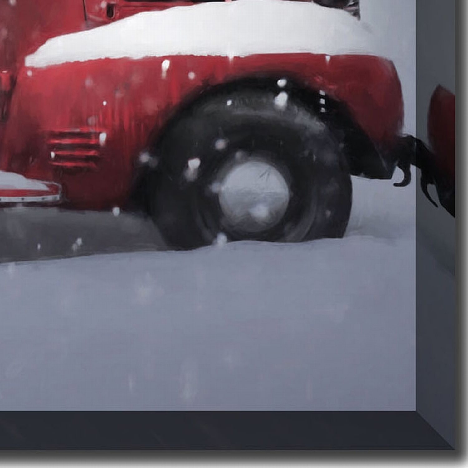 Streamline Art Ready For Christmas Light-Up Canvas Art