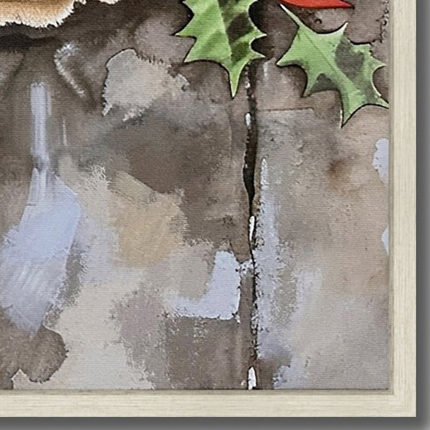 Streamline Art Holiday On The Farm Embellished Canvas Art