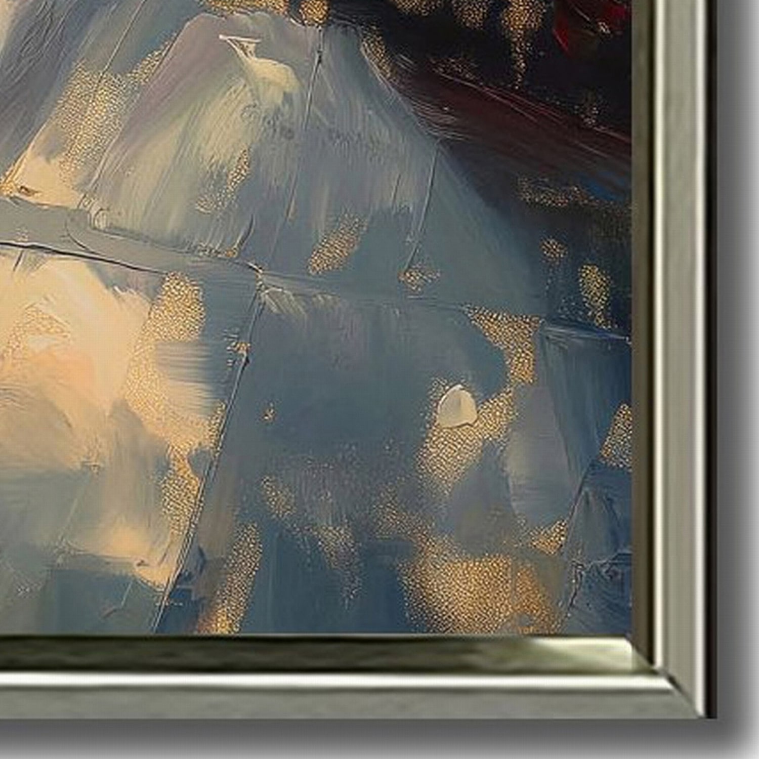 Streamline Art Christmas Morning Embellished Canvas Art