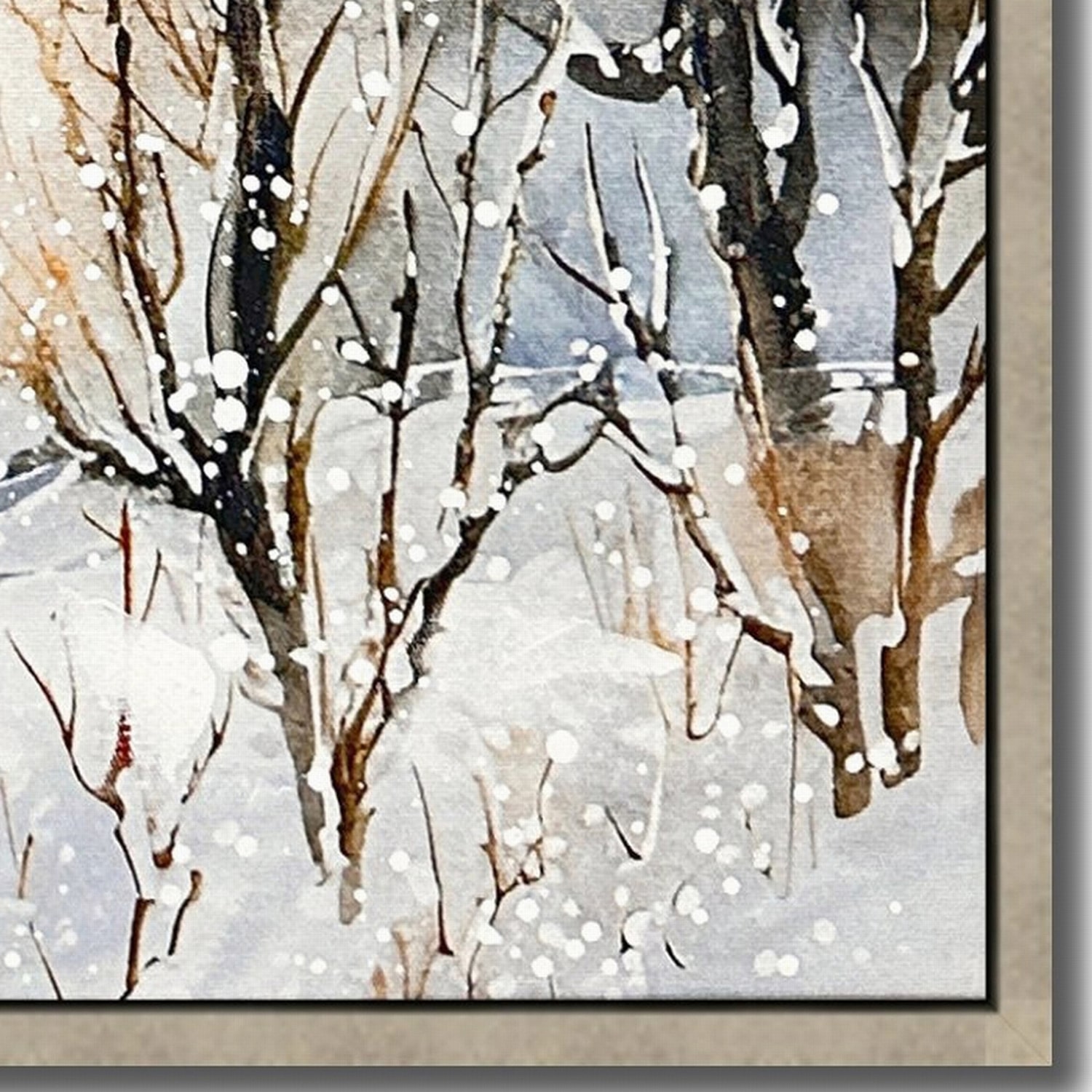 Streamline Art Home For The Holidays Embellished Canvas Art