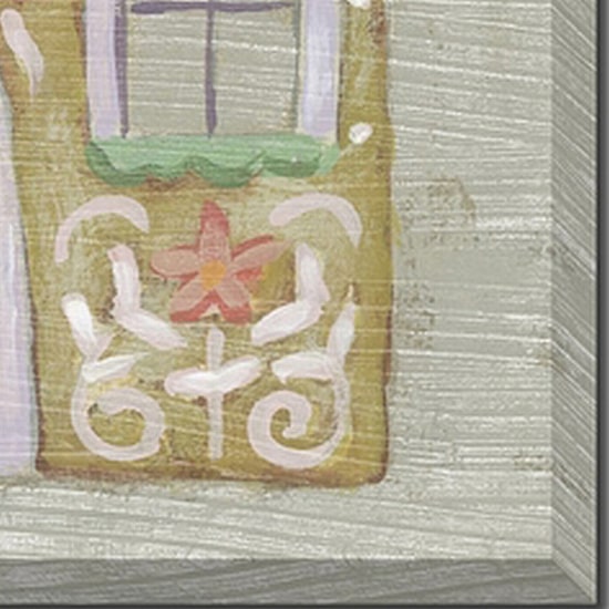Streamline Art Sweet Chalet Embellished Canvas Art