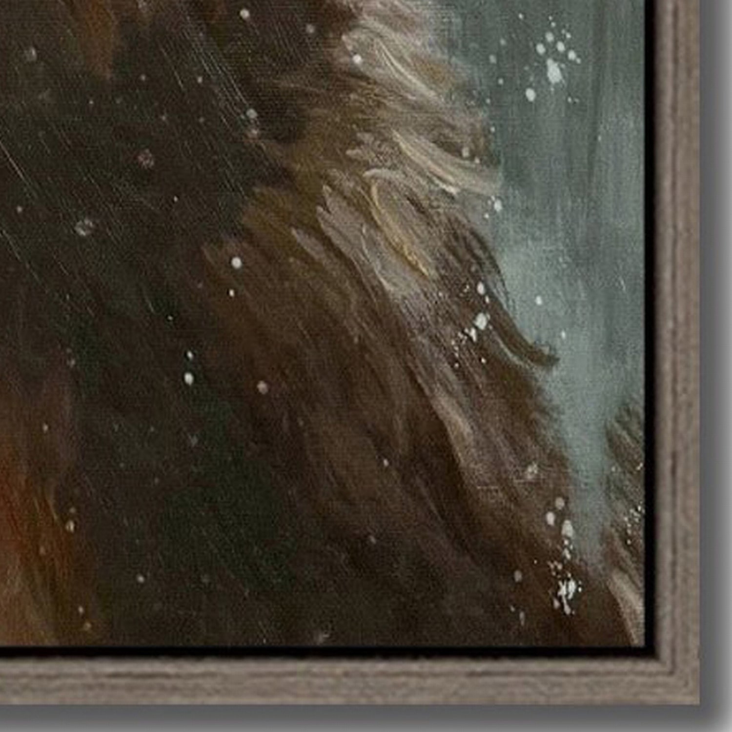Streamline Art Santa Claws Is Coming To Town Embellished Canvas Art