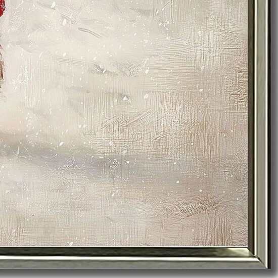 Streamline Art Santa Bag Embellished Canvas Art