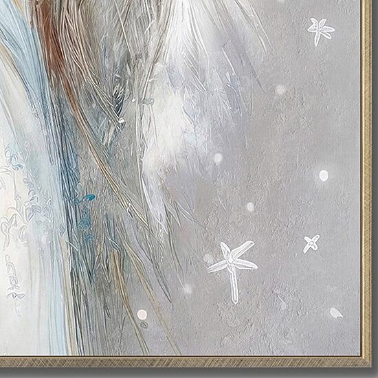 Streamline Art Angel'S Wish Embellished Canvas Art