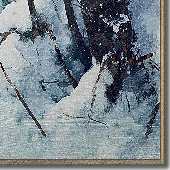 Streamline Art Winter’S Choir Embellished Canvas Art