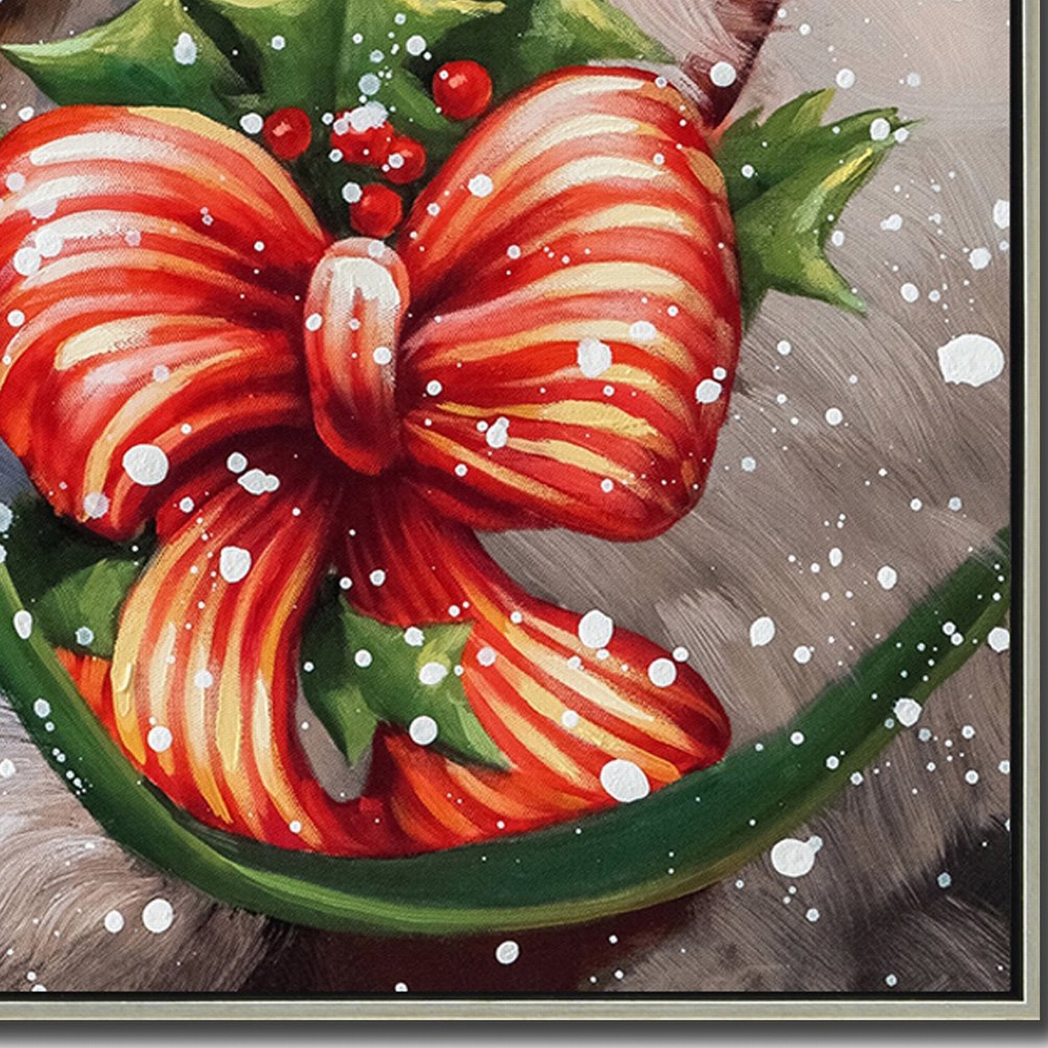 Streamline Art Majestic Noel Embellished Canvas Art