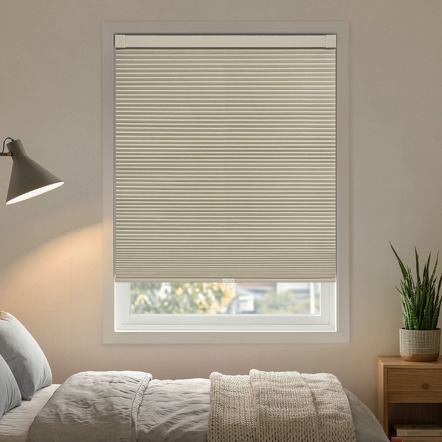 Ez Grip No Tool Cut-To-Width Cordless Blackout Cellular Shade