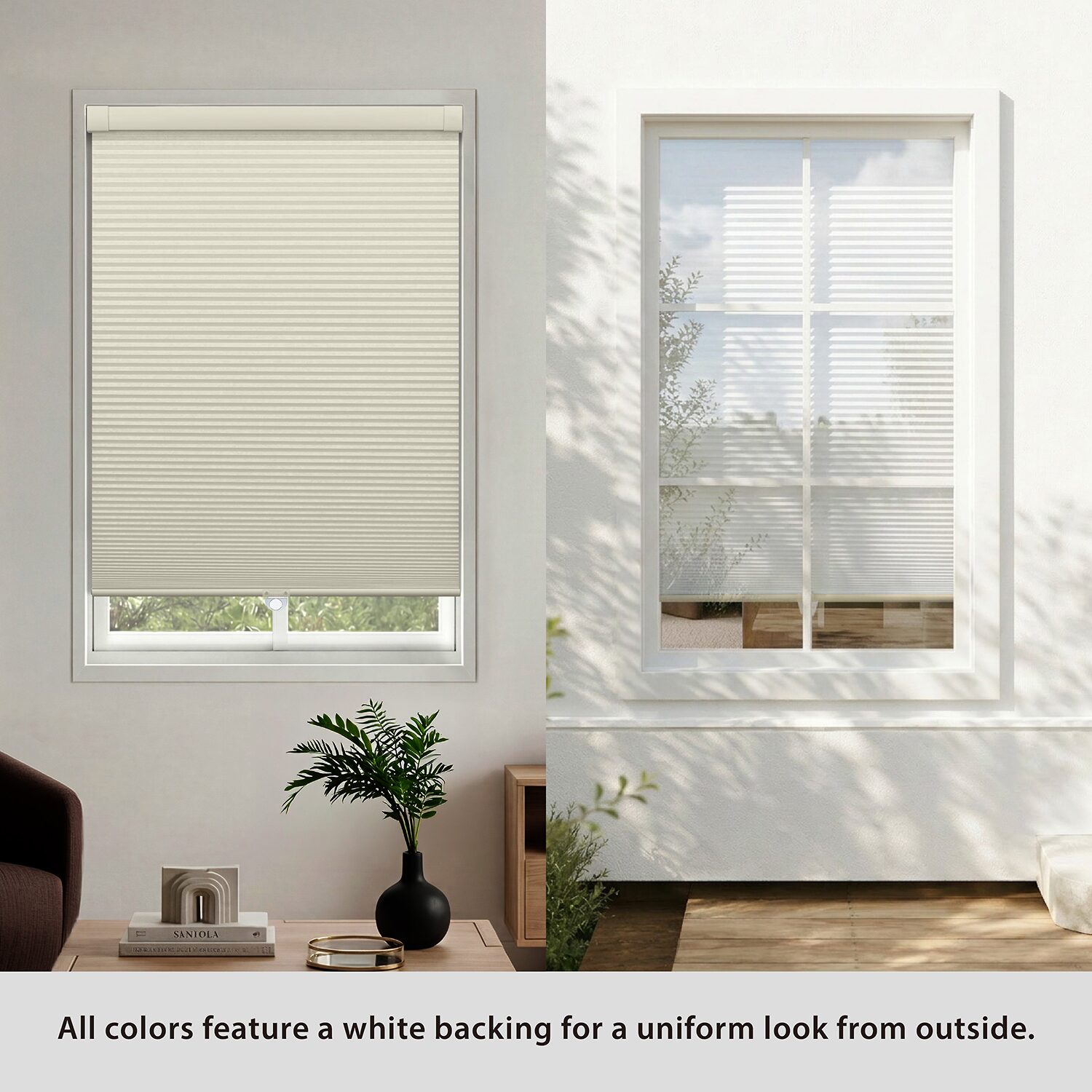 Ez Grip No Tool Cut-To-Width Cordless Blackout Cellular Shade