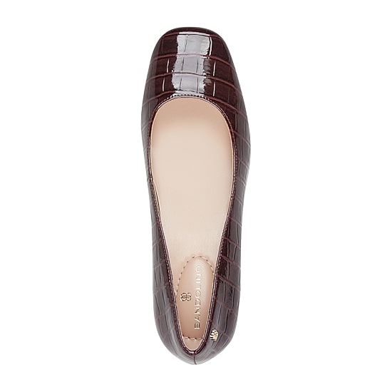 BANDOLINO Caser Womens Square Closed Toe Block Heel Pumps