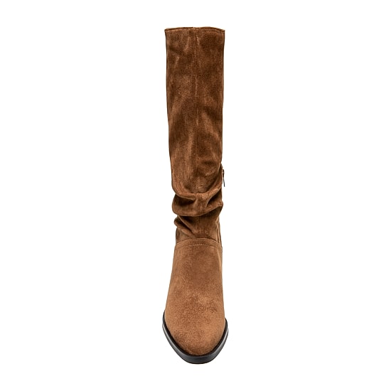 Kensie Womens Enzo Block Heel Slouch Boots