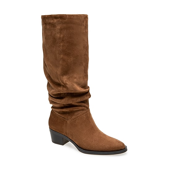 Kensie Womens Enzo Block Heel Slouch Boots