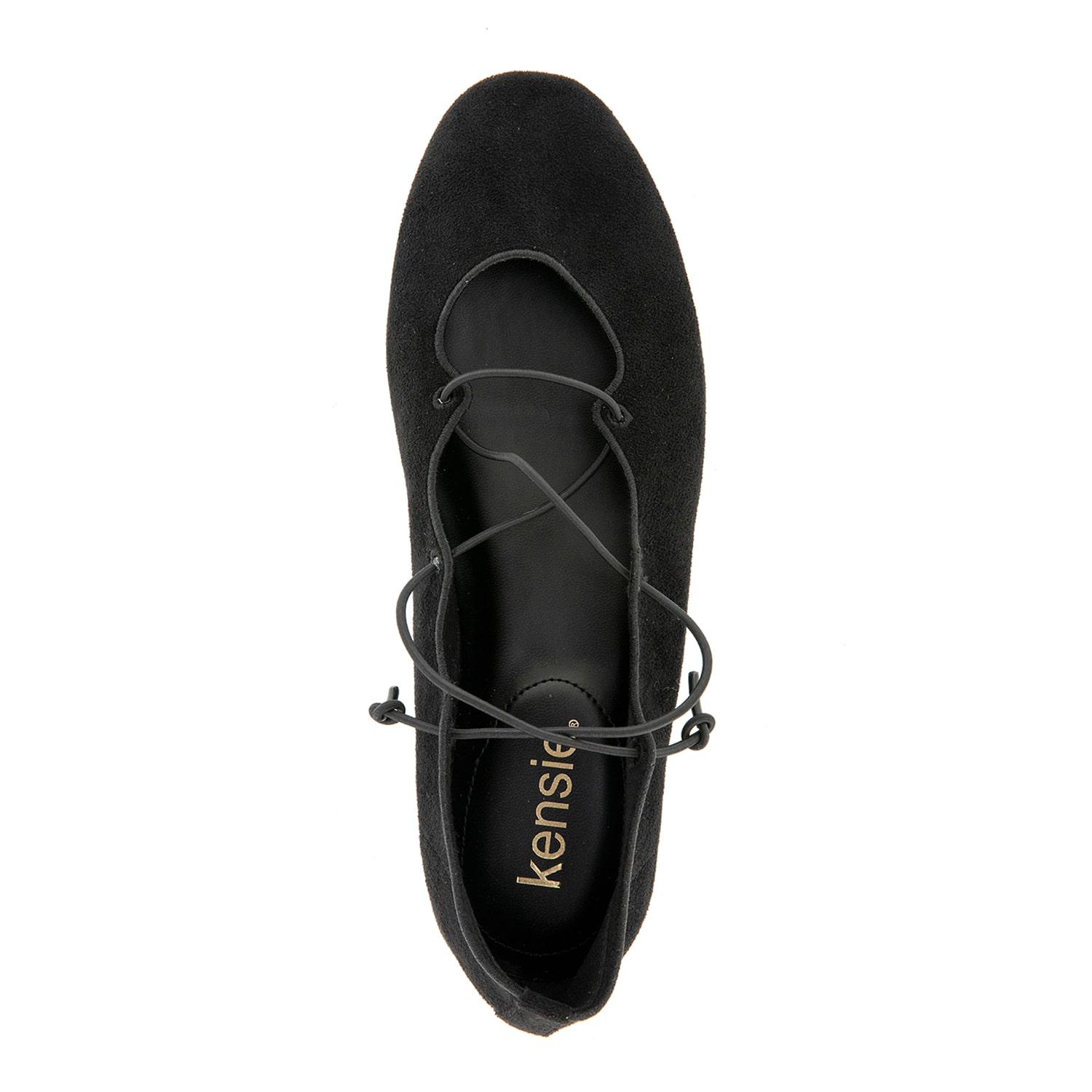 Kensie Eglantine Womens Round Closed Toe Ballet Flats