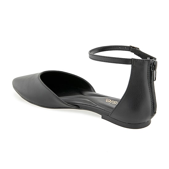 Kensie Gaeta Womens Pointed Closed Toe Ballet Flats