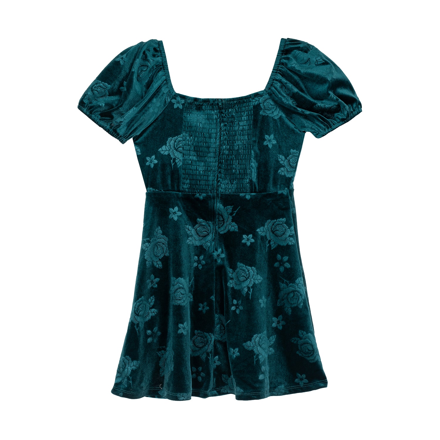 Rare Editions Big Kid Girls Puffed Short Sleeve A-Line Dress