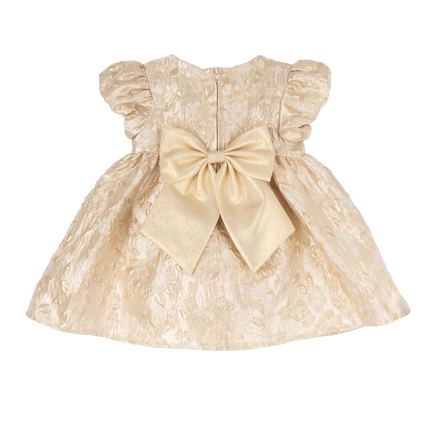 Rare Editions Baby Girls 2-pc. Puffed Short Sleeve A-Line Dress
