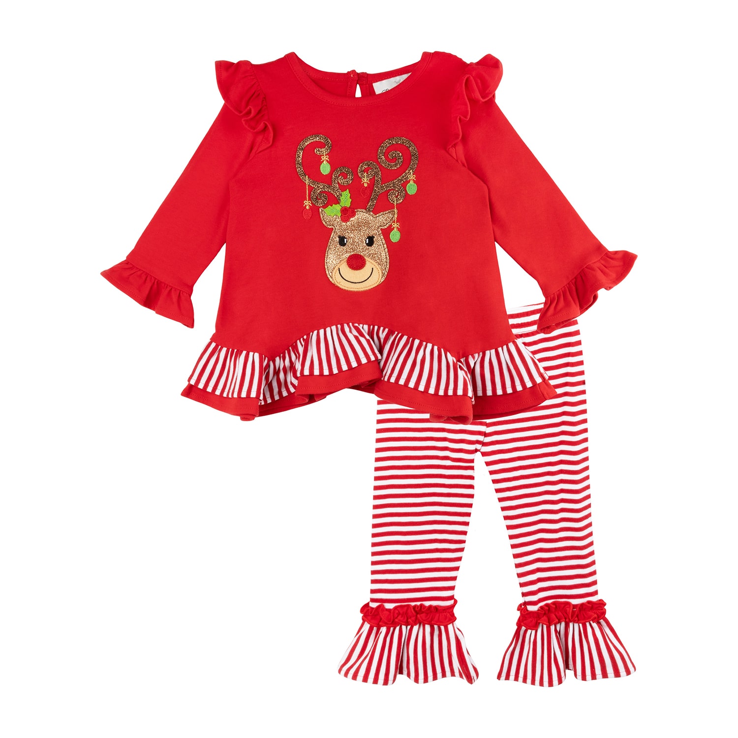 Rare Editions Baby Girls 2-pc. Pant Set