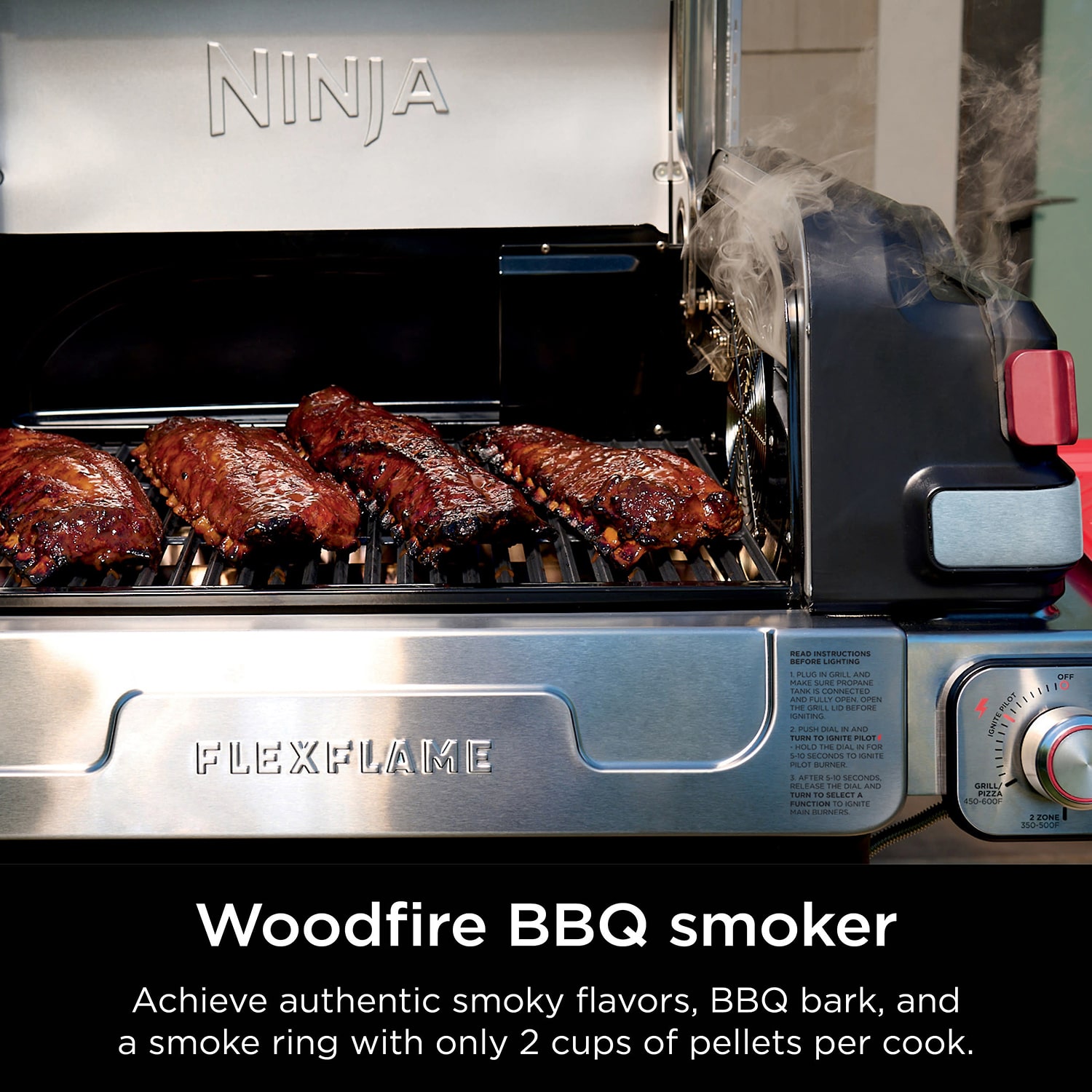 Ninja Flexflame Outdoor System Outdoor Pizza Oven