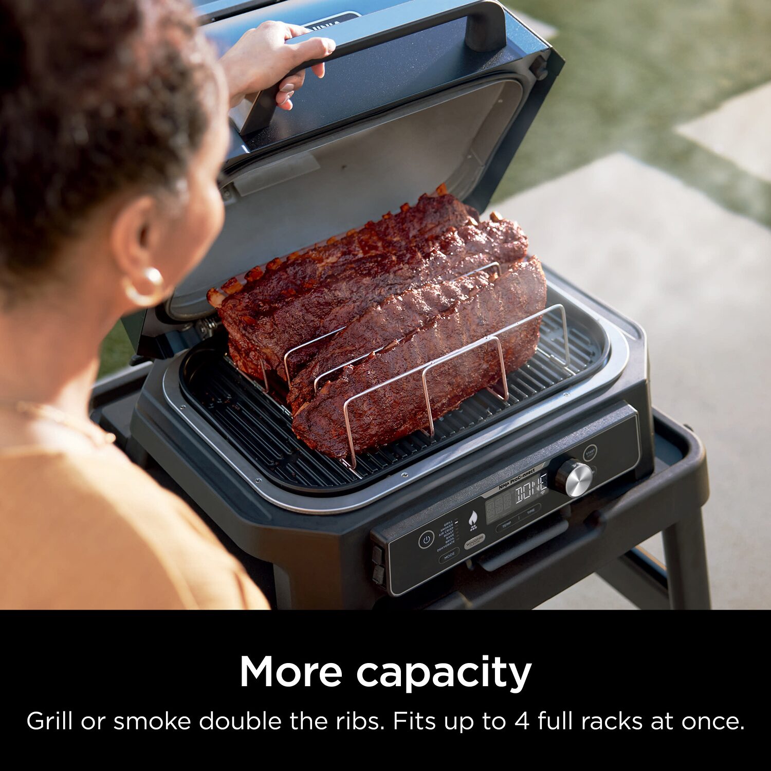 Ninja Woodfire Compatible With Og800 And Og900 Series Grill Basket